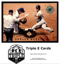 1995 Stadium Club Virtual Reality #6 Carlos Garcia Pittsburgh Pirates ~A9GG