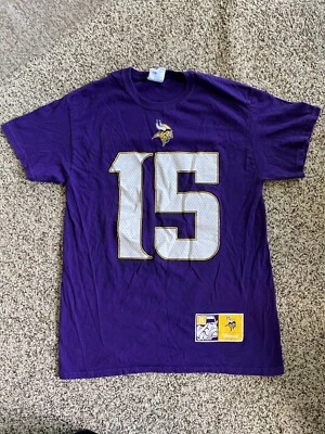 Camiseta, Mediana, Minnesota Vikings Jennings, coleccionable vintage Foto 1 de 4
