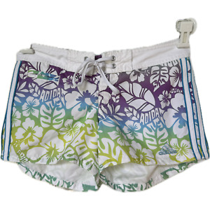 Adidas Multicolor Floral Print Board Shorts - Size XS 2/3