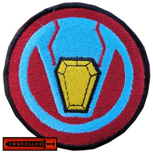 Toppa Applique Ricamata Vision Ispirata Marvel Ferro Su Cucito Super Hero Cosplay - Foto 1 di 1