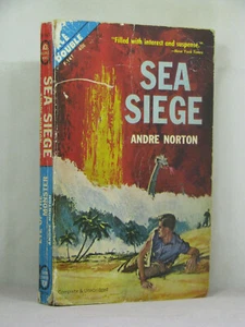 1st pb/1st, Sea Siege/Eye of the Monster by Andre Norton (1962), ace double F147 - Picture 1 of 7