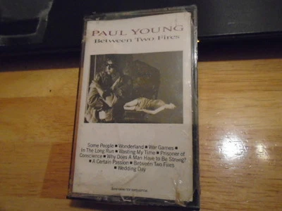 SEALED RARE OOP Paul Young CASSETTE TAPE Between Two Fires SQUEEZE The The ABC ! - Image 1 of 2