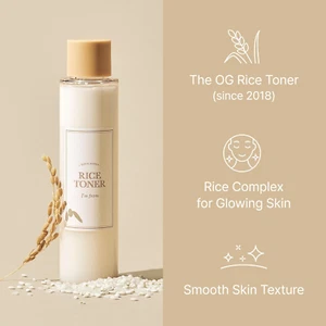 Rice Toner, Milky Toner for Glowing Skin, 77.78% Korean Rice, Glow Essence wi... - Picture 1 of 12