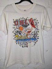 Vintage UNLV Runnin Rebels 1990 National Champions T-Shirt M