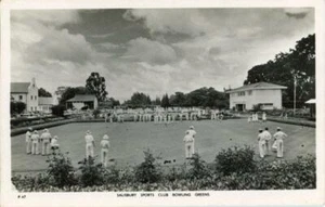 POSTAL FOTOGRÁFICA REAL DE SALISBURY SPORTS CLUB BOWLING GREENS, WILTSHIRE - Imagen 1 de 2