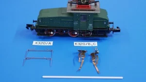 K320, Kontakte Radschleifer Stromabnehmer KaModel für N Arnold E 63 / BR 163 - Picture 1 of 11