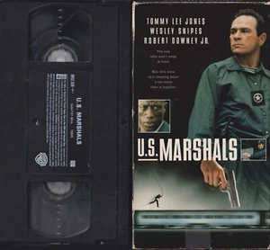 U.S. Marshals VHS Tape  1998,  Tommy Lee Jones,  Wesley Snipes,  Robert Downy Jr - Picture 1 of 5