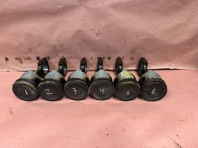 BMW E30 325e E28 528e 2,7 L M20 Motor Pistón con Juego de bielas OEM #87271 Foto 1 de 4