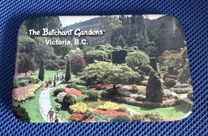 THE BUTCHART GARDENS, VICTORIA B.C., COLLECTIBLES SOUVENIRS FRIDGE MAGNET - Picture 1 of 3