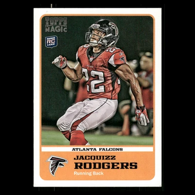 Jacquizz Rodgers Rookie #22 2011 Topps Magic Rookies Atlanta Falcons Football - Image 1 of 3