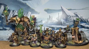 Warhammer AoS Age Of Sigmar Helsmiths Of Hashut (Chaos Dwarfs) Army Set Painted - Picture 1 of 24