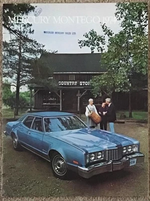 MERCURY MONTEGO Canadian Car Sales Brochure 1974 #8/73 MX BROUGHAM Montego MX - Image 1 of 3