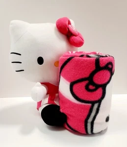 Hello Kitty 10" Peluche y Tiro (40"x50") San Francisco 49ers Cheerleader 2014 Nuevo de Lote Antiguo - Imagen 1 de 8