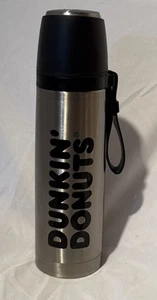 Dunkin Donuts 16 Oz Stainless Steel Vacuum Flask Coffee Travel Thermos - Picture 1 of 4