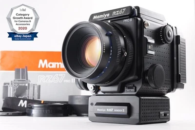 **MINT** Mamiya RZ67 Pro II + Sekor Z 110mm f/2.8 W w/ 120 Film Back From Japan - Image 1 of 4