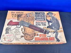 Marx 1958-61 “Wanted Dead or Alive” Mare’s Laig Toy Rifle And Holster Set. * - Picture 1 of 17