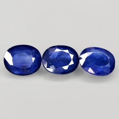 1.32Ct. Natural Gemstone Sapphire Blue Color Oval Facet Normal Heated Australia - Image 1 of 4