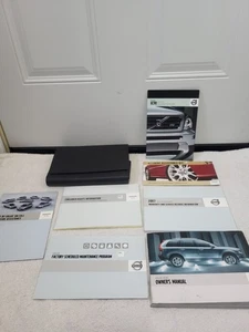 06-10 VOLVO XC90 OWNERS HANDBOOK MANUAL PACK & WALLET 2009 W/ Navigation - Foto 1 di 9
