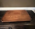 Virginia Metalcrafters Colonial Williamsburg Mahogany Queen Ann Tray VAMC AP125 