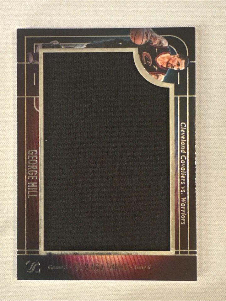 Parche Finales 2024-25 Panini Silhouette 2018 Juego Usado George Hill Cavaliers 🔥 Foto 1 de 2