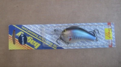 Bagley Diving B2 - DB2 - #SH4 - Shad on White New on Card - Image 1 of 4