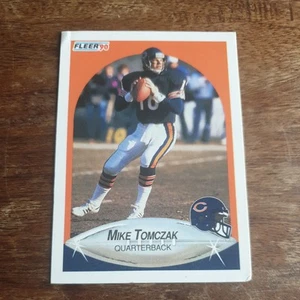 1990 Fleer Mike Tomczak Chicago Bears #301 - Picture 1 of 5