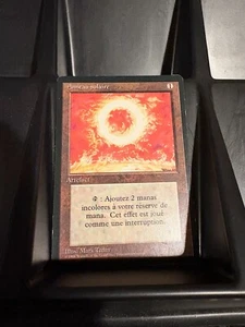 Anneau solaire (Sol Ring) Magic the Gathering French uncommon Revised FBB - Picture 1 of 2
