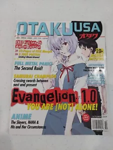 Otaku USA Manga Magazine October 2009 Evangelion 1.0 Reviews The Slayers Nana - Foto 1 di 8