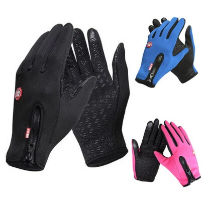 Thermo Touchscreen Winter Handschuhe Warme Windproof Fahrrad Gloves Damen/Herren - Bild 1 von 4