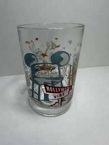 Collector The Magic Walt Disney World Studios Hollywood Vine Glass Cup McDonalds - Picture 1 of 15