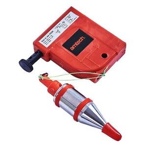 Heavy Duty 400g Magnetic Plumb Bob Builder Straight Level Setter 3.5M Line Drop - Picture 1 of 8