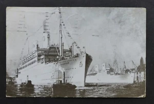 SWEDISH AMERICAN LINES 1940 CUBAN COVER "KUNGSHOLM" PC CAN. SHIP $1.99 COMB.SHIP - Picture 1 of 2