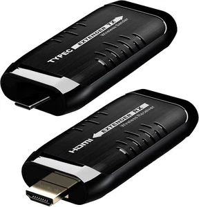 Wireless USB C to HDMI Extender Kit, Transmitter and Receiver Powered by USB - Picture 1 of 9