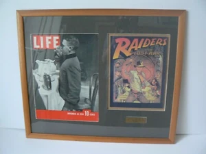 Screen used Indiana Jones Raiders of the Lost Ark 1981 LIFE Magazine 1936 - Picture 1 of 8