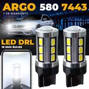 Fits Vauxhall Insignia DRL Led Xenon White Hid Daytime Running Lights Bulbs 12v - Picture 1 of 12