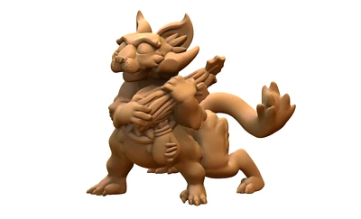 Capsule Chibi - Treecat W/Celery Foto 1 de 2