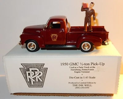 Rara Bpr Il Ink Well Splendid 1950 GMC Pick-Up + Personaggio Piombo 1/43 IN Box - Immagine 1 di 4