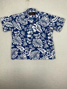 Katin Original Shirt Men's Hawaiian Short Sleeve Button Up Blue Medium - Picture 1 of 15