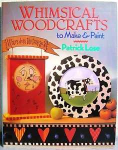 "Whimsical Woodcrafts to Make & Paint" Tole Painting Country Crafts Project Book - Picture 1 of 11