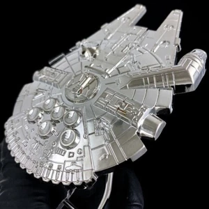 Neuf Star Wars Millennium Falcon film fan cadeau Lucas film Scifi NEUF boucle de ceinture - Photo 1 sur 8