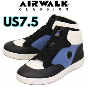 Sneakers AIRWALK CLASSICS ENIGMA AWC1002 AW003 blu nero bianco rare nuove US7,5 - Foto 1 di 8