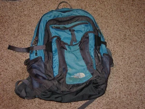 The North Face A92X Blue/Grey/Black/White Recon Backpack! Sold As Is! - Picture 1 of 11