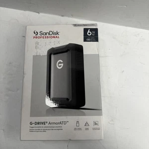 Sandisk 6TB Professional G-Drive ArmorATD (SDPHE1G-006T-GBAND) - Picture 1 of 3