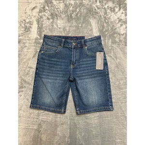 New Tommy Hilfiger Shorts Men's Size 12 Blue Denim - Picture 1 of 12