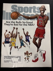 Sports Illustrated 10 de marzo de 1997 Michael Jordan Chicago Bulls So Good So Bad - Imagen 1 de 2