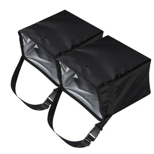  Bote de basura para coche 2 piezas: bote de basura multifuncional para coche de 8,5 L y caja de almacenamiento - - Imagen 1 de 18