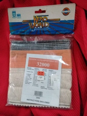 32000 NEW KERO-WORLD KEROSENE HEATER REPLACEMENT WICK 6429450 - Image 1 of 3