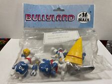 Astro Sniks Snik 4 x Figur Bully Edition blau weiß Toy Fair 2001  ovp Nr. 82/250