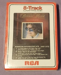 Ronnie Milsap – Greatest Hits 8-Track Tape Cartridge SEALED Vintage Country - Foto 1 di 2