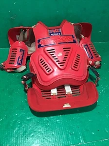 Vintage FOX Racing Roost-2 Adult Chest Protector Red Motocross racing ATV - Picture 1 of 13